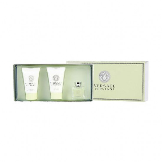 The perfumed set female Versace Versense (toilet water, 5 ml + body lotion, 25 ml + shower gel, 25 ml) The perfumed set female Versace Versense (toilet water, 5 ml + body lotion, 25 ml + shower gel, 25 ml)