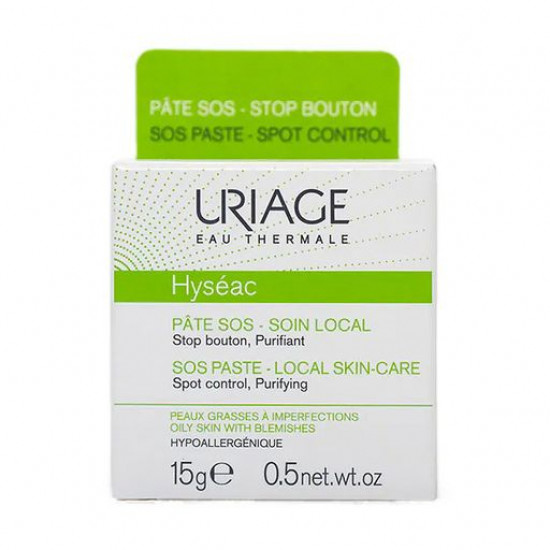 Паста Sos-уход Uriage Eau Thermale Soin Loca, 15 г
Паста Sos-уход Uriage Eau Thermale Soin Loca, 15 г