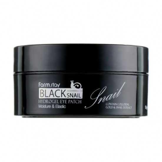Патчи для кожи вокруг глаз FarmStay Black Snail Hydrogel Eye Patch, 90 г, 60 шт
Патчи для кожи вокруг глаз FarmStay Black Snail Hydrogel Eye Patch, 90 г, 60 шт