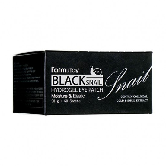 Патчи для кожи вокруг глаз FarmStay Black Snail Hydrogel Eye Patch, 90 г, 60 шт
Патчи для кожи вокруг глаз FarmStay Black Snail Hydrogel Eye Patch, 90 г, 60 шт