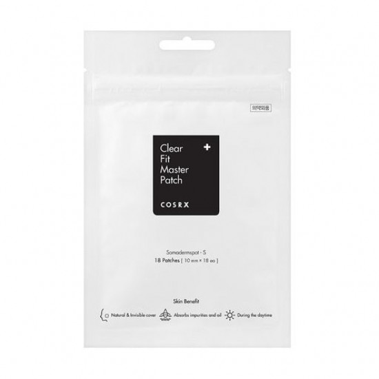 Patches from an acne of COSRX Clear Fit Master Patch, 18 pieces Patches from an acne of COSRX Clear Fit Master Patch, 18 pieces