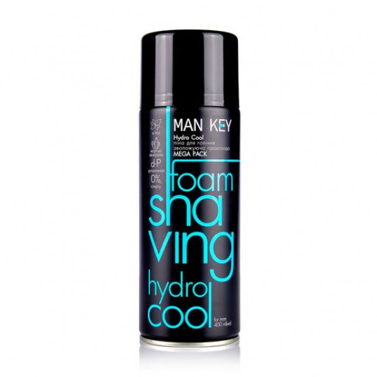 Man Key Hydro Cool shaving foam, 400 ml Man Key Hydro Cool shaving foam, 400 ml