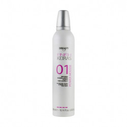 Dikson Finish Keiras Modeling Foam Strong Hold For Hair styling foam of 01 strong fixings, 300 ml