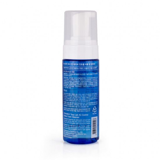 Пенка-мусс для проблемной кожи Tony Moly Tony Lab AC Control Bubble Foam Cleanser, 150 мл
Пенка-мусс для проблемной кожи Tony Moly Tony Lab AC Control Bubble Foam Cleanser, 150 мл