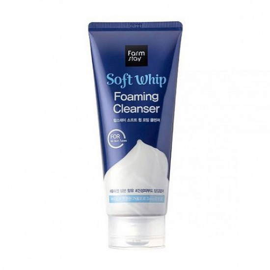 Пенка для бережного очищения лица FarmStay Soft Whip Foaming Cleanser, 180 мл
Пенка для бережного очищения лица FarmStay Soft Whip Foaming Cleanser, 180 мл