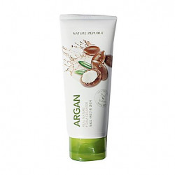 Skin for washing of Nature Republic Real Nature Foam Cleanser Argan with extract argon, 150 ml