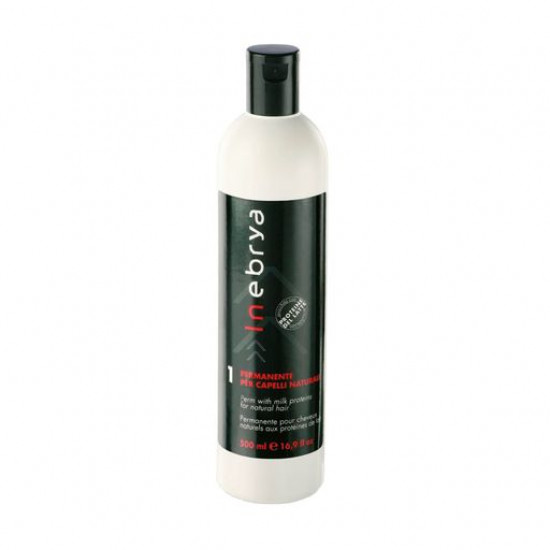 Перманент для натурального волосся Inebrya 1 Perm For Natural Hair, 500 мл Перманент для натурального волосся Inebrya 1 Perm For Natural Hair, 500 мл