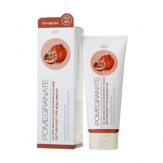 The peeling is the Jigott Premium Facial Pomegranate Peeling Gel face gel with extract of pomegranate, 180 ml The peeling is the Jigott Premium Facial Pomegranate Peeling Gel face gel with extract of pomegranate, 180 ml