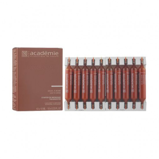 Academie Bronzecran Sun To Drink nutritional supplement Solar cocktail, 10*10 ml Academie Bronzecran Sun To Drink nutritional supplement Solar cocktail, 10*10 ml