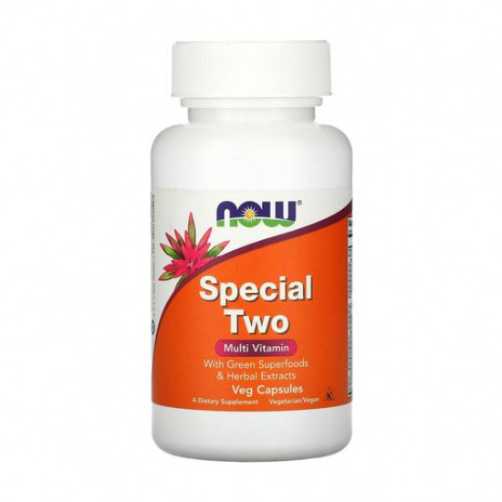 Пищевая добавка мультивитамины в капсулах Now Foods Special Two, Multi Vitamin, 30 шт
Пищевая добавка мультивитамины в капсулах Now Foods Special Two, Multi Vitamin, 30 шт