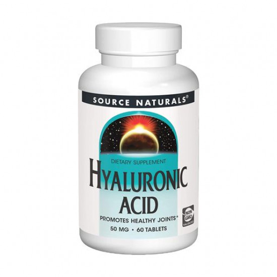 Пищевая добавка в таблетках Source Naturals Гиалуроновая кислота 50 мг, 60 шт
Пищевая добавка в таблетках Source Naturals Гиалуроновая кислота 50 мг, 60 шт