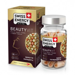 Пищевая добавка витаминно-минеральный комплекс в капсулах Swiss Energy BeautyVit, 30 шт