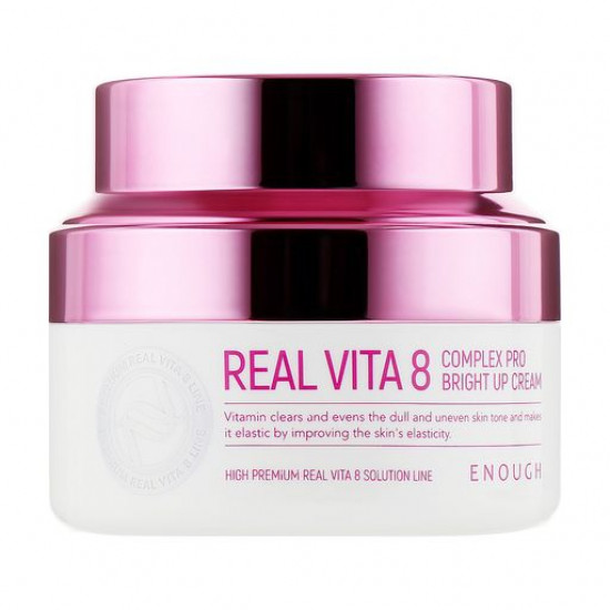Nutritious cream for the person Enough Real Vita 8 Complex Pro Bright Up Cream with vitamins, 50 ml Nutritious cream for the person Enough Real Vita 8 Complex Pro Bright Up Cream with vitamins, 50 ml