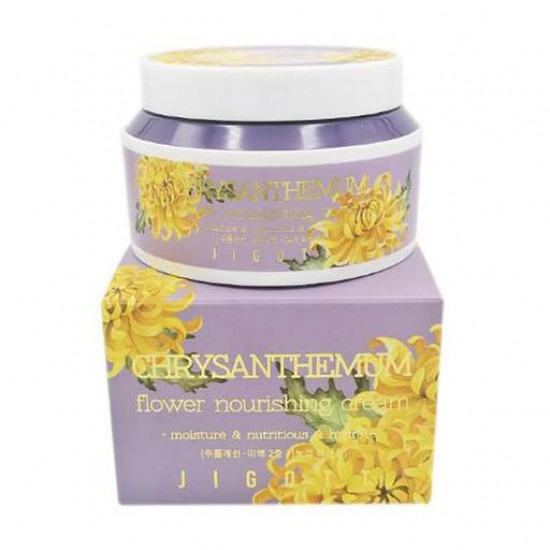 Nutritious cream for the person Jigott Flower Chrysanthemum Nourishing Cream with extract of a chrysanthemum, 100 ml Nutritious cream for the person Jigott Flower Chrysanthemum Nourishing Cream with extract of a chrysanthemum, 100 ml