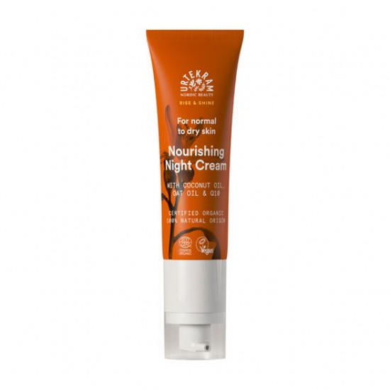 Nutritious night cream for the person Urtekram Nourishing Night Cream with coconut oil, 50 ml Nutritious night cream for the person Urtekram Nourishing Night Cream with coconut oil, 50 ml