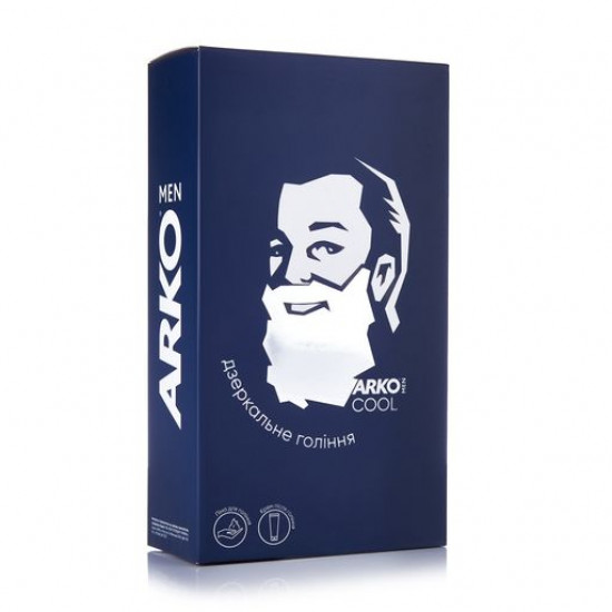 The gift ARKO Men Cool set (shaving foam, 200 ml + cream after shaving, 50 ml) The gift ARKO Men Cool set (shaving foam, 200 ml + cream after shaving, 50 ml)