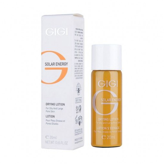 Подсушивающий лосьон Gigi Solar Energy Drying Lotion для жирной кожи лица, 20 мл
Подсушивающий лосьон Gigi Solar Energy Drying Lotion для жирной кожи лица, 20 мл