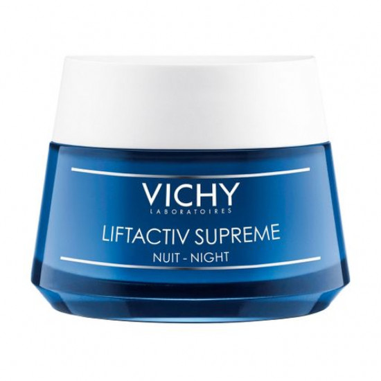 Підтягуючий нічний крем для обличчя Vichy LiftActiv Supreme Night проти зморшок, 50 мл Підтягуючий нічний крем для обличчя Vichy LiftActiv Supreme Night проти зморшок, 50 мл