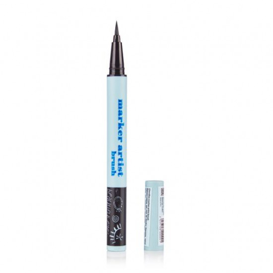 Підводка-маркер для очей GlamBee Artist Brush, чорна, 0.8 г Підводка-маркер для очей GlamBee Artist Brush, чорна, 0.8 г
