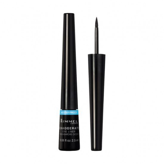 Підводка для повік Rimmel Exaggerate Eye Liner водостійка чорна 2.5 г Підводка для повік Rimmel Exaggerate Eye Liner водостійка чорна 2.5 г