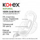 Прокладки для критических дней Kotex Natural Нормал, 8 шт
Прокладки для критических дней Kotex Natural Нормал, 8 шт