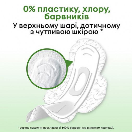 Прокладки для критических дней Kotex Natural Нормал, 8 шт
Прокладки для критических дней Kotex Natural Нормал, 8 шт