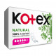 Прокладки для критических дней Kotex Natural Супер, 7 шт
Прокладки для критических дней Kotex Natural Супер, 7 шт