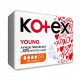 Прокладки для критичних днів Kotex Young Normal, 10 шт Прокладки для критичних днів Kotex Young Normal, 10 шт