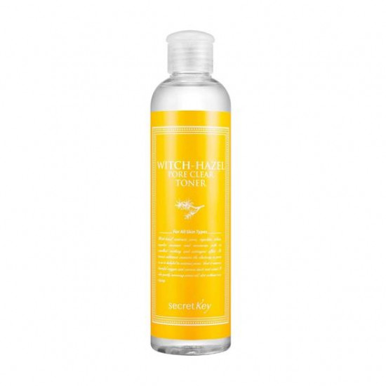 Противовоспалительный очищающий тонер для лица Secret Key Witch-Hazel Pore Clear Toner с экстрактом гамамелиса, 248 мл
Противовоспалительный очищающий тонер для лица Secret Key Witch-Hazel Pore Clear Toner с экстрактом гамамелиса, 248 мл