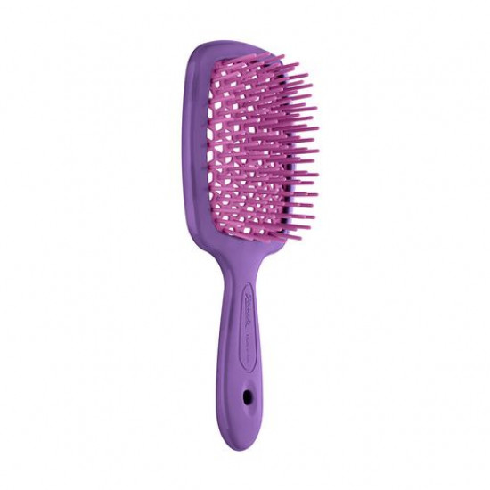 Hairbrush for hair of Janeke Small Superbrush 1830 The Original Italian Patent Violet Hairbrush for hair of Janeke Small Superbrush 1830 The Original Italian Patent Violet