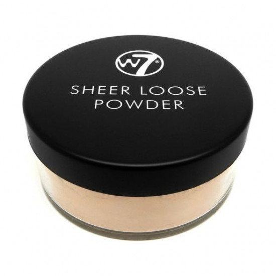 Розсипчаста пудра для обличчя W7 Sheer Loose Powder Natural Beige, 20 г Розсипчаста пудра для обличчя W7 Sheer Loose Powder Natural Beige, 20 г