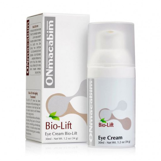 Регенерирующий крем-лифтинг для кожи вокруг глаз ONmacabim Bio-Lift Eye Cream, 30 мл
Регенерирующий крем-лифтинг для кожи вокруг глаз ONmacabim Bio-Lift Eye Cream, 30 мл