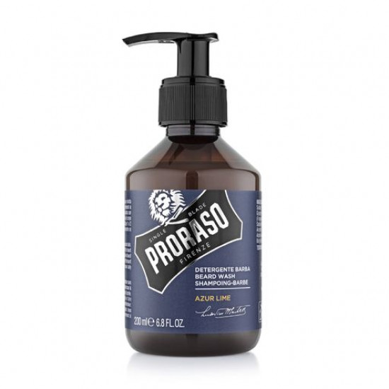 Shampoo for a beard of Proraso Azur Lime, 200 ml Shampoo for a beard of Proraso Azur Lime, 200 ml