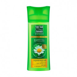 Hair shampoo the Clean Restoring line, with camomile extract, for the dry and injured hair, 250 ml