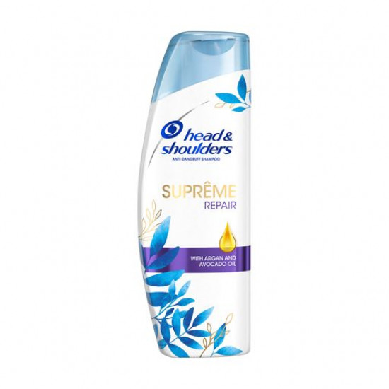 Шампунь проти лупи Head & Shoulders Supreme Відновлення, з маслами аргани і авокадо, 270 мл Шампунь проти лупи Head & Shoulders Supreme Відновлення, з маслами аргани і авокадо, 270 мл