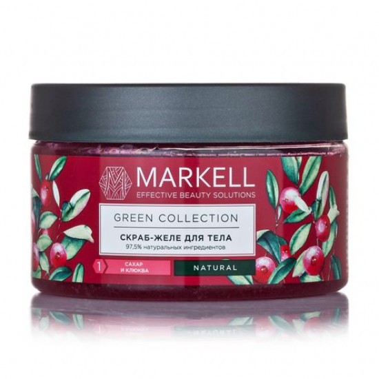 Srub jelly for Markell body Sakhar and a cranberry, 250 ml Srub jelly for Markell body Sakhar and a cranberry, 250 ml