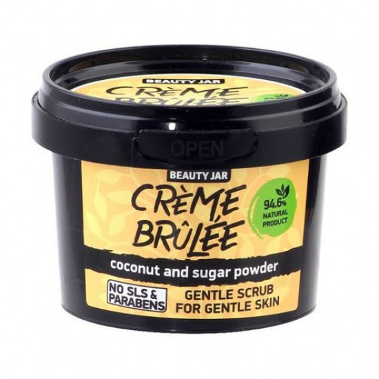 Face scrub of Beauty Jar Creme Brulee, 120 g Face scrub of Beauty Jar Creme Brulee, 120 g