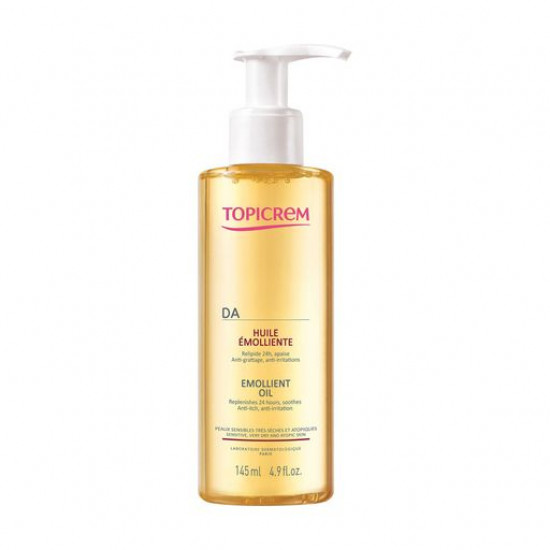 Emollient oil for a body of Topicrem DA Emollient Oil, 145 ml Emollient oil for a body of Topicrem DA Emollient Oil, 145 ml