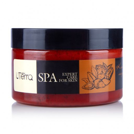 Salt foam body scrub of UTerra Native of Cocoa and almond oil, 250 ml Salt foam body scrub of UTerra Native of Cocoa and almond oil, 250 ml