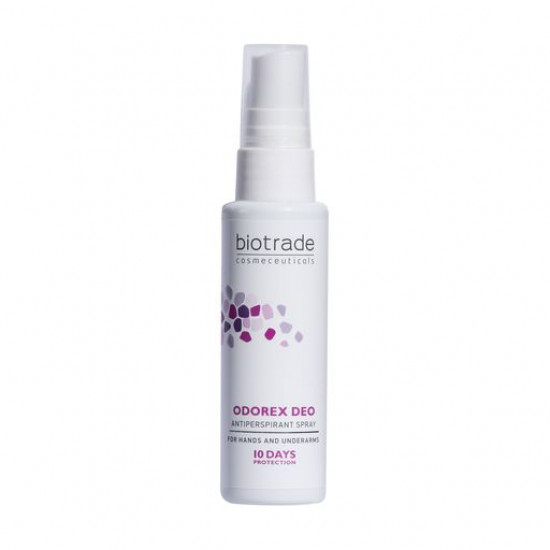 Спрей антиперспирант для тела длительного действия Biotrade Odorex Deo Antiperspirant Spray 10 дней без пота и запаха, 40 мл
Спрей антиперспирант для тела длительного действия Biotrade Odorex Deo Antiperspirant Spray 10 дней без пота и запаха, 40 мл