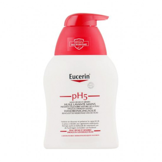 Засіб для миття рук Eucerin pH5 Huile Lavant Mains, 250 мл Засіб для миття рук Eucerin pH5 Huile Lavant Mains, 250 мл