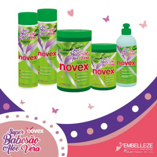 Novex Super Aloe Vera Hair Styling Jelly styling spray with an aloe belief, 500 g Novex Super Aloe Vera Hair Styling Jelly styling spray with an aloe belief, 500 g