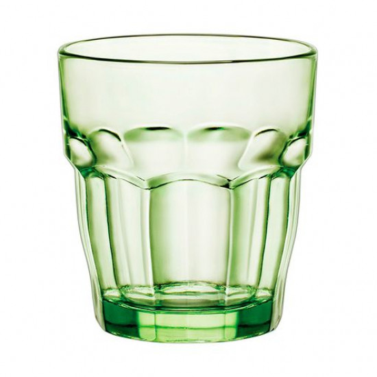 Glass of Bormioli Rocco Rock Bar Mint, 270 ml, 418930B03321990 Glass of Bormioli Rocco Rock Bar Mint, 270 ml, 418930B03321990