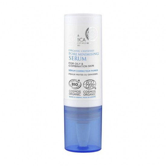 Сужающая поры сыворотка для жирной и комбинированной кожи лица Natura Siberica Organic Certified Pore Minimising Serum, 15 мл
Сужающая поры сыворотка для жирной и комбинированной кожи лица Natura Siberica Organic Certified Pore Minimising Serum, 15 мл