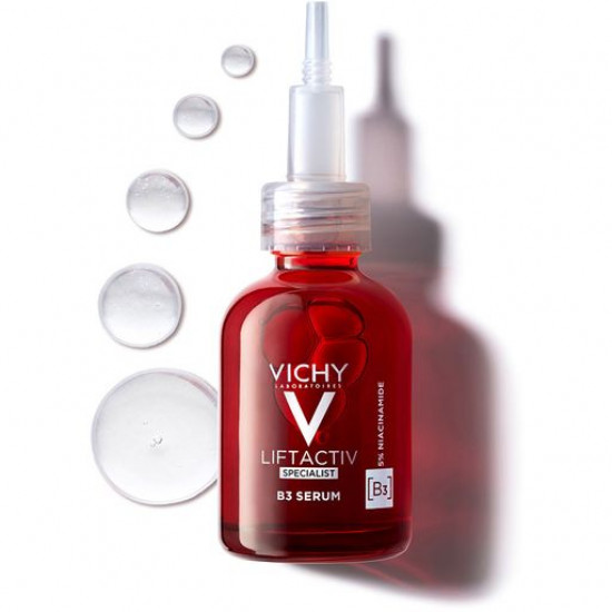 Сироватка Vichy Liftactiv Secialist B3 Serum проти пігментних плям і зморшок шкіри обличчя, 30 мл Сироватка Vichy Liftactiv Secialist B3 Serum проти пігментних плям і зморшок шкіри обличчя, 30 мл