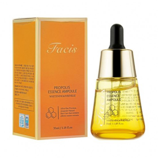 Сироватка для обличчя Facis Propolis Essence Ampoule з екстрактом прополісу, 35 мл Сироватка для обличчя Facis Propolis Essence Ampoule з екстрактом прополісу, 35 мл