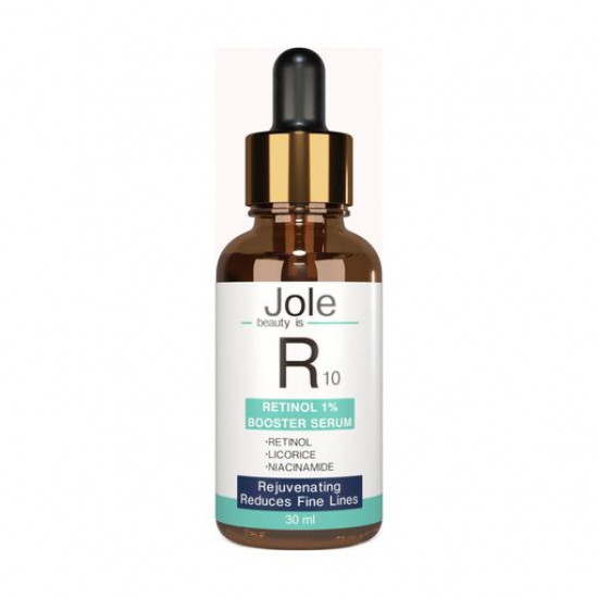 Serum for the person Jole Retinol 10 Serum with Retinolum of 1% niatsinamidy and tsentelly, 30 ml Serum for the person Jole Retinol 10 Serum with Retinolum of 1% niatsinamidy and tsentelly, 30 ml