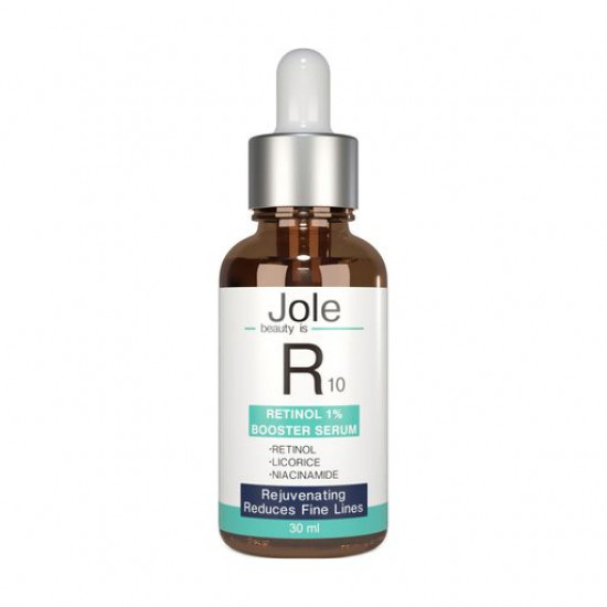 Serum for the person Jole Retinol 10 Serum with Retinolum of 1% niatsinamidy and tsentelly, 30 ml Serum for the person Jole Retinol 10 Serum with Retinolum of 1% niatsinamidy and tsentelly, 30 ml