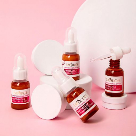 Сыворотка для лица Біокон Professional Effect Collagen Serum с коллагеном, 35 мл
Сыворотка для лица Біокон Professional Effect Collagen Serum с коллагеном, 35 мл