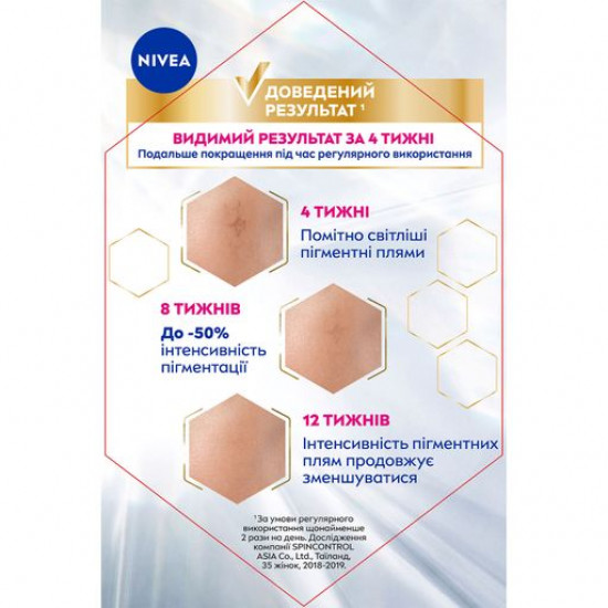 Face serum against pigmentation of Nivea Luminous 630, 30 ml Face serum against pigmentation of Nivea Luminous 630, 30 ml